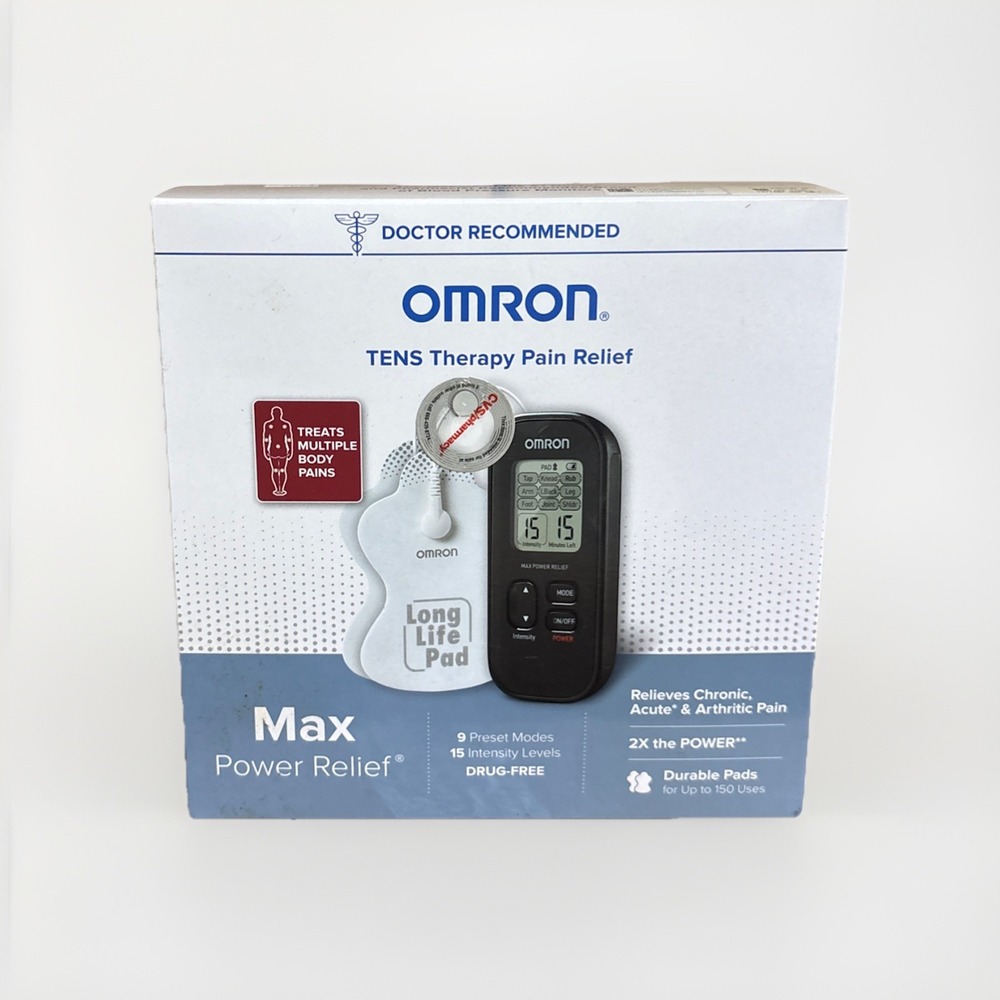 Omron PM500 Max-Power Relief TENS Therapy Pain Relief - New/Sealed